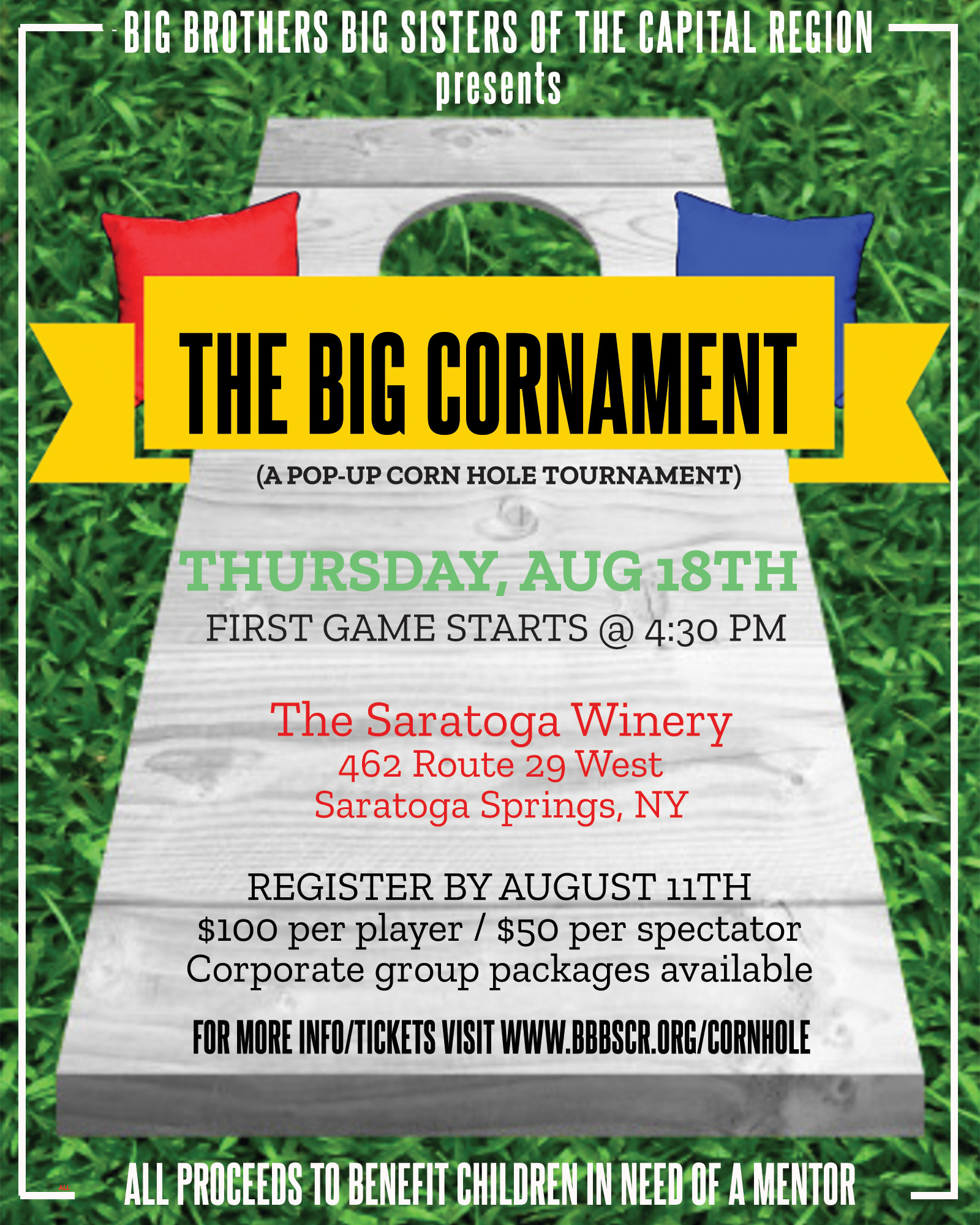 Cornament Event Flyer